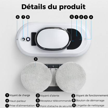 Robot lave vitre