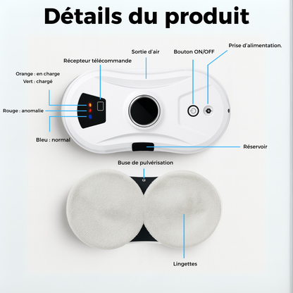 Robot Lave Vitre Pulvérisateur